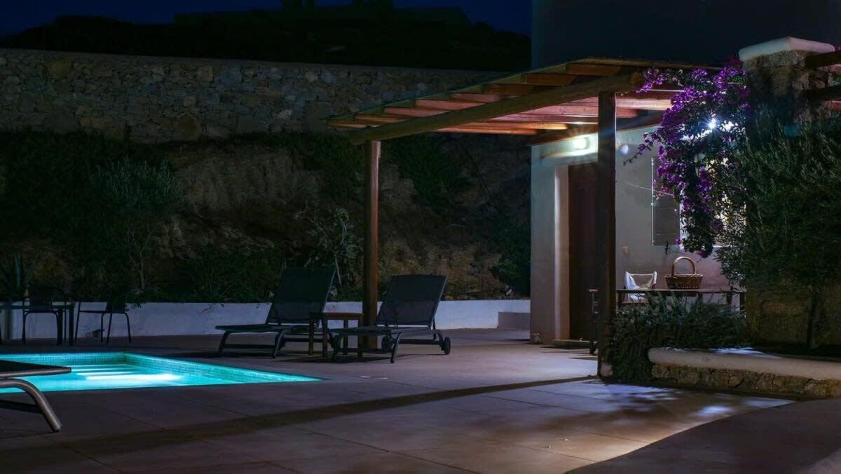 Ortus Ivory Mykonian Lux Villa With Pool! Mykonos Town Екстериор снимка